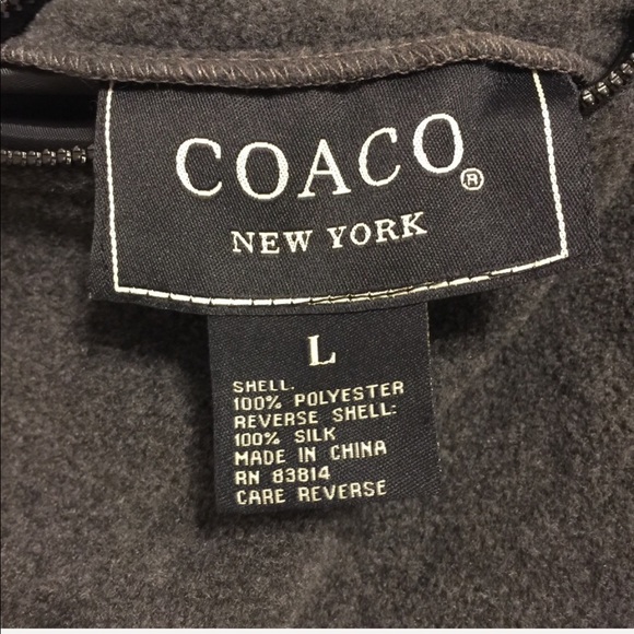 NWT. Reversible black vest. Large - Picture 4 of 5